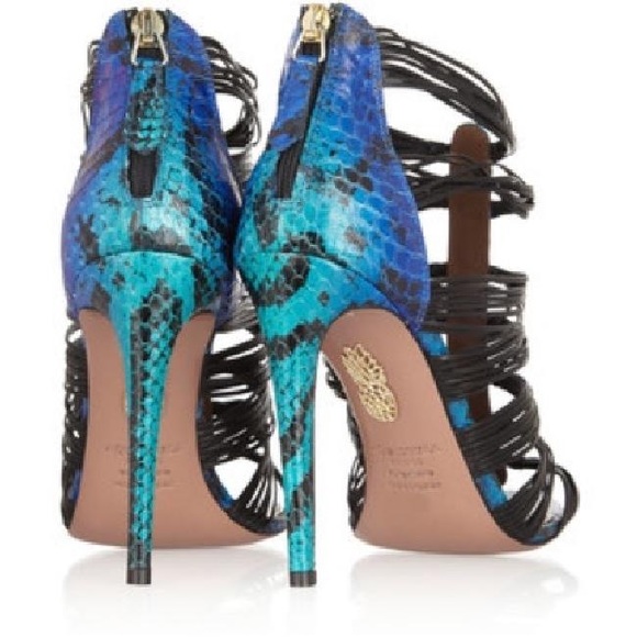 Aquazzura xena strappy heels 100% authentic - Picture 6 of 7